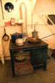 Galley stove aboard Ticonderoga at Shelburne Museum. Shelburne, VT.