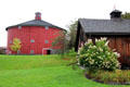 Round Barn from East Passumpsic, VT at Shelburne Museum. Shelburne, VT.
