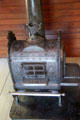 Cast iron parlor stove marked Duplex Heater by Perry & Co. of Albany, NY & Chicago at Billings Farm & Museum. Woodstock, VT.