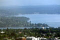 Union Bay meets Lake Washington near University of Washington. Seattle, WA.