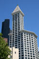 Smith Tower & Columbia Center. Seattle, WA