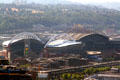 Qwest Field & Safeco Field sports complexes overview. Seattle, WA.