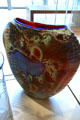 Petroglyph Vessel by William Morris in glass collection of Seattle Art Museum. Seattle, WA.