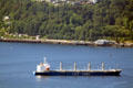 IHC Pool bulk carrier ship passes West Seattle. Seattle, WA.