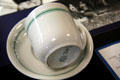 Captured German KPM cup & saucer at Coast Guard Museum Northwest. Seattle, WA.