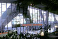 General Motors Firebird III display of World of Tomorrow in Washington State Coliseum at Century 21 Exposition. Seattle, WA.
