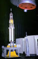 Various American rocket models in Federal Science Pavilion at Century 21 Exposition. Seattle, WA.