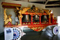 Ringling Bros. World's Greatest Shows bell wagon at Circus World Museum. Baraboo, WI.