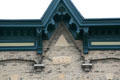 Gothic details of 114 N. Ludington St. Columbus, WI