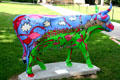 Pink Flamingcow by Jenny M. Steinman Heyden in Madison CowParade. Madison, WI.
