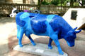 Blue Pastures by Joseph LaCrosse in Madison CowParade. Madison, WI.