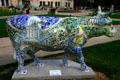 Mosaic Cow by Amy Clements in Madison CowParade. Madison, WI.