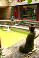 Courtyard decorative pool of Taliesin. WI.