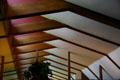 Ceiling beams of Taliesin Visitor Center. WI.