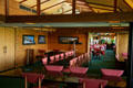 Wright-designed restaurant in Taliesin Visitor Center. WI.