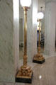 Light standards in rotunda of West Virginia State Capitol. Charleston, WV.