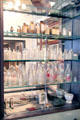 Medicine & other bottles at West Virginia State Museum. Charleston, WV.