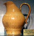 WV yellowware pitcher by unknown at West Virginia State Museum. Charleston, WV.