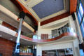 Performance hall atrium at Clay Center for The Arts & Sciences. Charleston, WV.