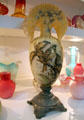 Decorative glass vase at Huntington Museum of Art. Huntington, WV.