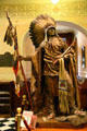 Statue of Shoshone Chief Washakie by Dave McGary at Wyoming State Capitol. Cheyenne, WY.