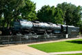 Union Pacific steam locomotive 4004 Big Boy by American Locomotive Co, Schenectady, NY in Holliday Park. Cheyenne, WY.