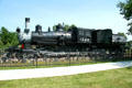 Union Pacific steam locomotive 1242 by Cooke Locomotive & Machine Works, Patterson, NJ at Cheyenne Botanic Gardens. Cheyenne, WY.