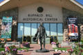 Buffalo Bill Center of the West with statue of William F. Cody by Bob Shriver. Cody, WY.
