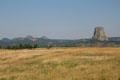 Landscape of Devils Tower National Monument. WY.