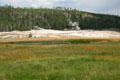 Geyser Hill in Old Faithful area of Yellowstone National Park. WY.