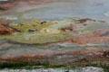 Colored deposits of Excelsior Geyser at Yellowstone National Park. WY.