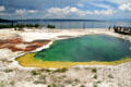 West Thumb Geyser Basin on Yellowstone Lake in Yellowstone National Park. WY.