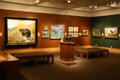 Carl Rungius gallery at National Wildlife Museum of Art. Jackson, WY