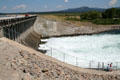 Jackson Lake Dam in Grand Teton National Park. WY.