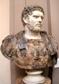 Roman Emperor Caracalla portrait bust at Lady Lever Art Gallery. Liverpool, England.