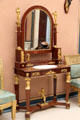 Mahogany washstand & mirror with ormolu mounts from France at Lady Lever Art Gallery. Liverpool, England.