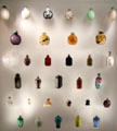 Collection of Chinese snuff bottles at Lady Lever Art Gallery. Liverpool, England.