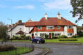 Port Sunlight village houses in quaint styles. Liverpool, England.