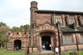 Gothic revival Christ Church at Port Sunlight. Liverpool, England.