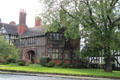 Arts & Craft style house at Port Sunlight. Liverpool, England.