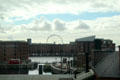 Ferris wheel beside Royal Albert Docks. Liverpool, England.