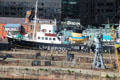 Museum features of Liverpool port. Liverpool, England.