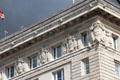 Cunard Building in style of Italian palace is of reinforced concrete clad in Portland Stone. Liverpool, England.