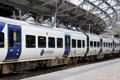 Northern train at Lime Street Station. Liverpool, England.