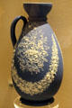 Wedgwood blue jasper jug with floral decoration at Walker Art Gallery. Liverpool, England.