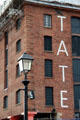Tate Liverpool in Albert Docks heritage building. Liverpool, England.