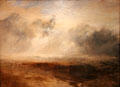Breaker on a Flat Beach painting by Joseph Mallord William Turner at Tate Liverpool. Liverpool, England.