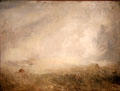 Seascape with Buoy painting by Joseph Mallord William Turner at Tate Liverpool. Liverpool, England.