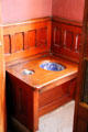 Water Closet in Lord Bute's bathroom at Cardiff Castle. Cardiff, Wales.