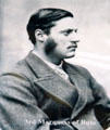 John, 3rd Marquess of Bute photograph at Cardiff Castle. Cardiff, Wales.